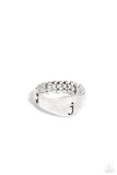 Monogram Memento - Silver - J - RG-458