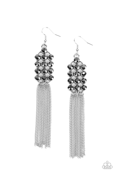 Tasteful Tassel - Silver - EF-053