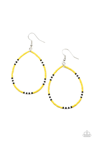 Keep Up The Good BEADWORK - Yellow - EF-192