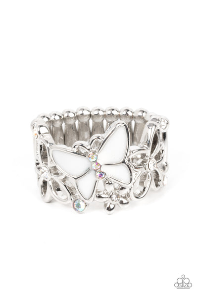 All FLUTTERED Up - White - RG-291