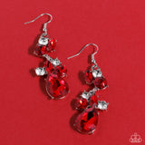 Rhinestone Reveler - Red - EF-434
