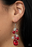 Rhinestone Reveler - Red - EF-434
