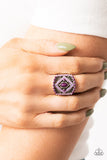 Amplified Aztec - Purple - RG-243
