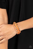 Colorfully Coiled - Orange - BC-084