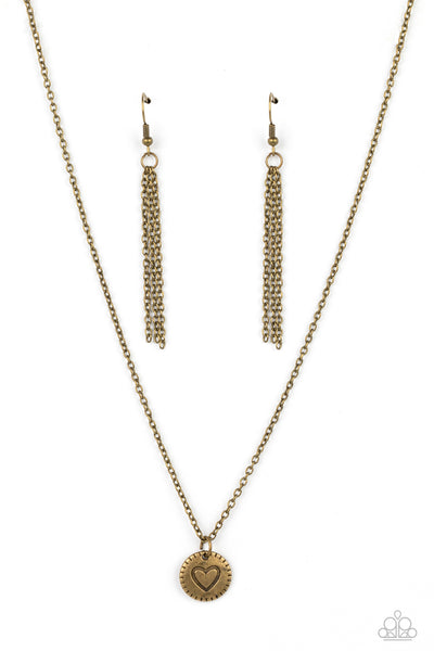 Stamped Sentiment - Brass - NS-693