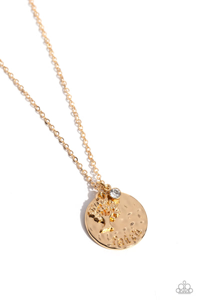 Flourishing Faith - Gold - NS-765