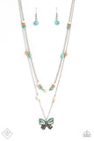 Free-Spirited Flutter - Blue - NS-532