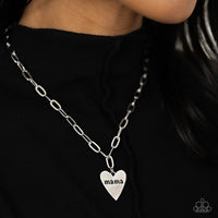Mama Cant Buy You Love - Silver - NS-608