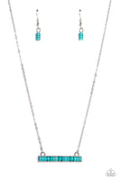 Barred Bohemian - Blue - NS-683