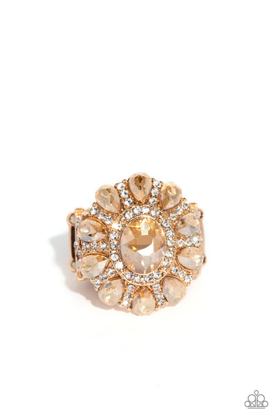 Ring: "GLIMMER and Spice - Gold" - RG-335