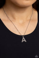 Leave Your Initials - Silver - A - NS-656