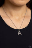 Leave Your Initials - Silver - A - NS-656