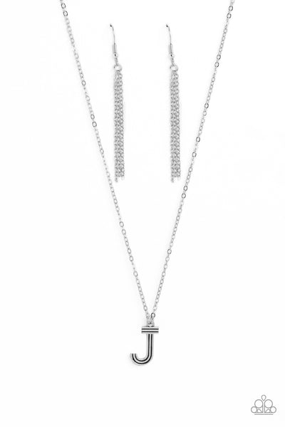 Leave Your Initials - Silver - J - NS-660