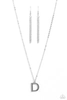 Leave Your Initials - Silver - D - NS-658