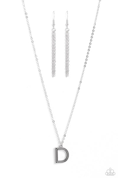 Leave Your Initials - Silver - D - NS-658