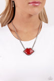 Lip Locked - Red - NS-705