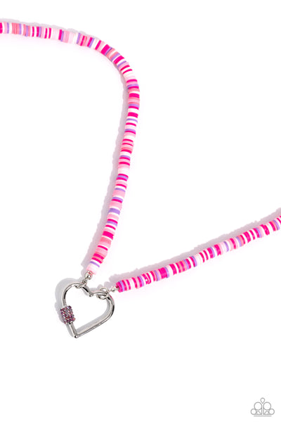Clearly Carabiner - Pink - NS-784