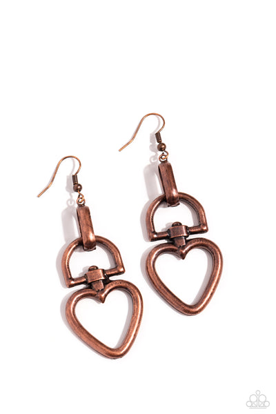 Padlock Your Heart - Copper - EF-524