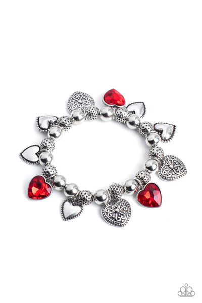 Bracelet: "Charming Crush - Red" - BS-222