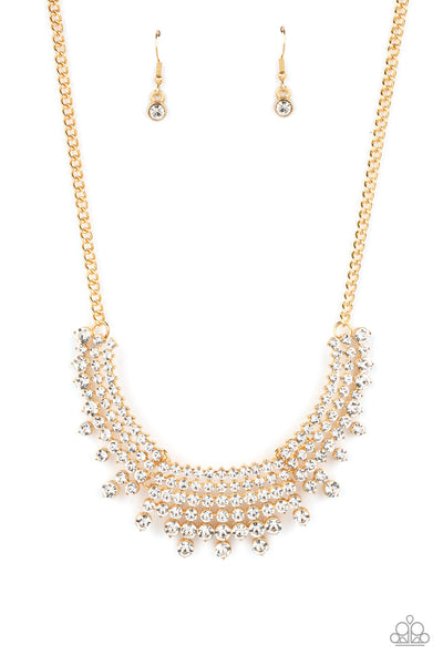Necklace: "Shimmering Song - Gold" - NS-541
